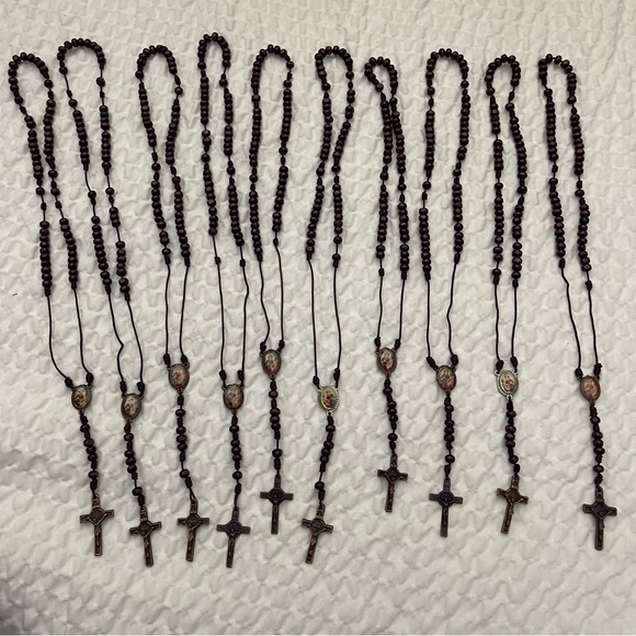 New Catholic Rosary set of 10 - Picture 2 of 6